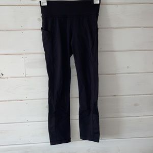 Lululemon Solid Black Leggings Size 2